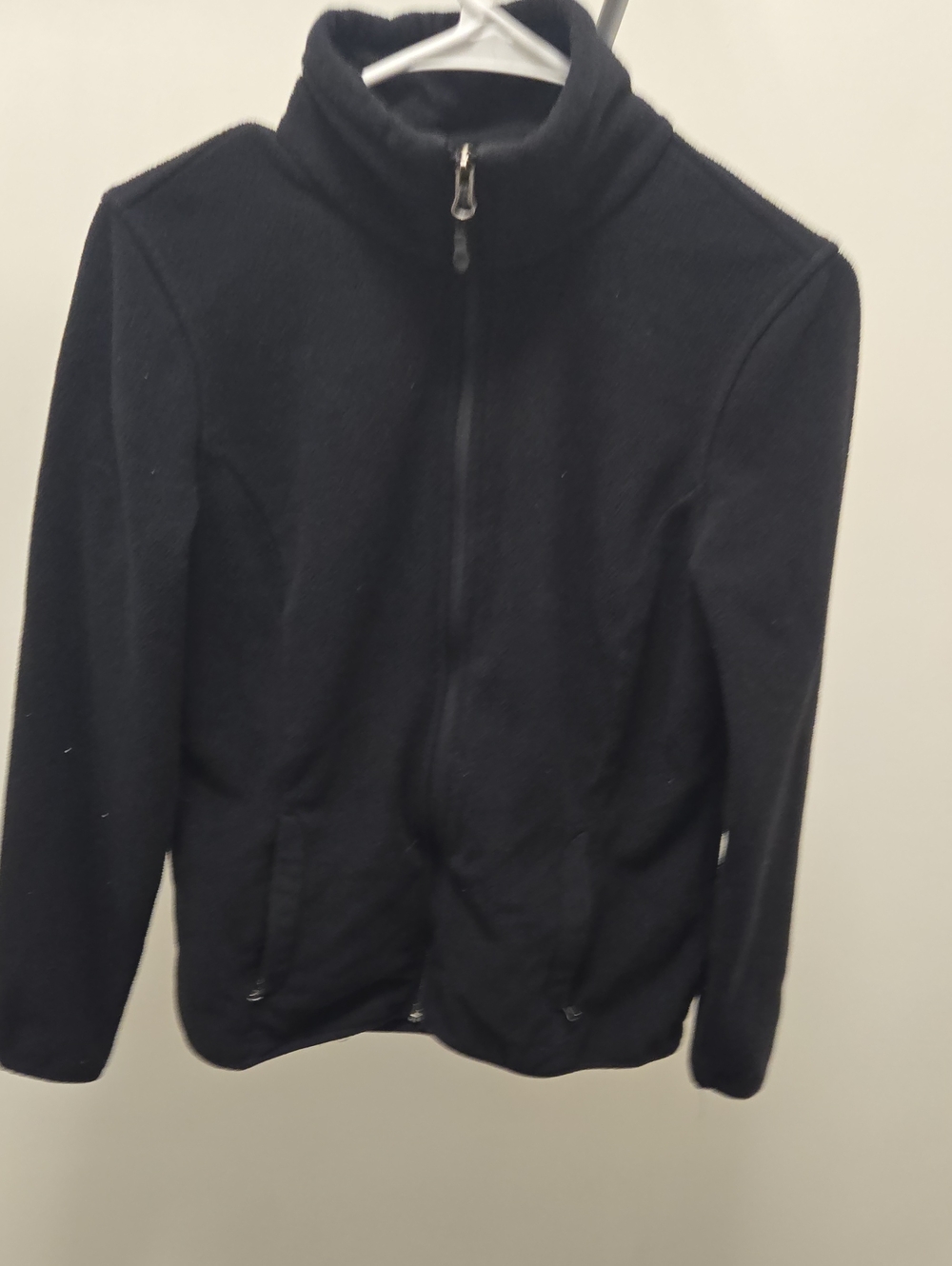 Amazon Essentials Women's Black Lightweight Full-Zip Jacket